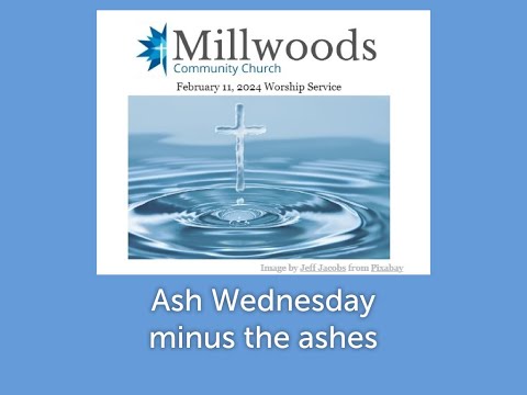 Ash Wednesday — minus the ashes on February 21, 2024 at 11:47 pm